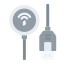 connecteurs-sans-fil-externes-flat-lima-studio icon