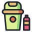 garbage bin icon