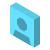 isometric color style name icon