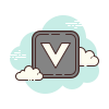 cloud style videolandia icon