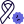 HIV virus logotype isolated on a white background icon