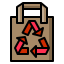 recycle bag icon