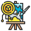 painting icon