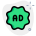Advertisement sticker lable for sale promotion layout icon