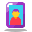 arcade style portrait icon