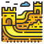 great wall of china icon
