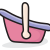 externe-Baby-Carry-Basket-doodles-smashingstocks-dessinés à la main-couleur-smashing-stocks icon