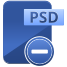 Delete PSD File icon
