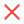 Cross Symbol icon