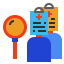 externe-fälle-managerpsychologie-flat-flat-geotatah icon