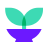 color glass style 건강 식품 icon