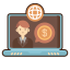 conteúdo online icon