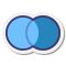 stickers style query outer join right icon