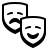 Máscaras de teatro icon