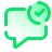 Chat-Nachricht gesendet icon