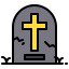 gravestone icon
