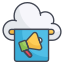 Cloud anocement icon
