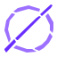 Symbole nul icon