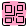 QR code or Quick Response Code a type of matrix barcode icon