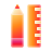 lollipop style stationery icon