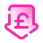 pulsar gradient style low price pound icon