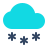 parakeet color style snow icon
