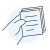 handsy style 종이뭉치 icon