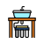filter under sink icon