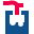 stencil style dispenser icon
