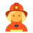 bombeiro-feminino-pele-tipo-2 icon