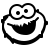badges style cookie monster icon