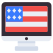 American Flag icon
