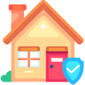 외부 보호-부동산-구피-플랫-케리스메이커 icon