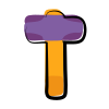 matisse style sledgehammer icon