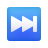 emoji style next track button icon