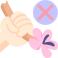 do not touch icon