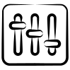 music equalizer icon