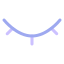 closed eye icon