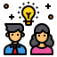 brainstorming icon