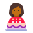 color style 생일 케이크를 든 소녀 피부 유형 5 icon