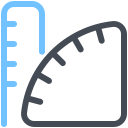 pastel color style trigonometry icon