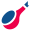 stencil style schinken icon