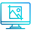 crop image icon