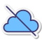 不可用的云 icon
