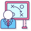 estrategia de planificación icon