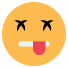 stuck out tongue emoji icon