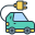 electric car icon