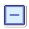 Unbestimmte Checkbox icon