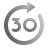 Forward 30 icon