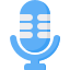 microfone externo-google-meet-flat-berkahicon icon
